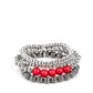 Paparazzi Accessories: Wildland Wanderer - Red Bracelet