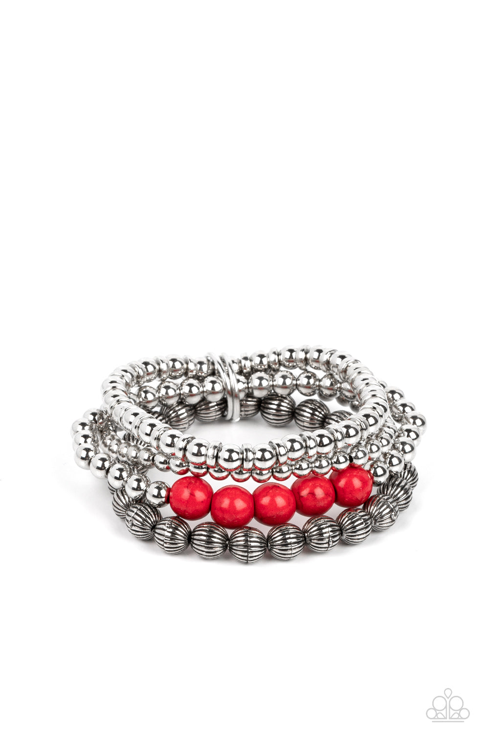 Paparazzi Accessories: Wildland Wanderer - Red Bracelet