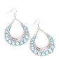 Paparazzi Accessories: Bubbly Bling - Blue Earrings