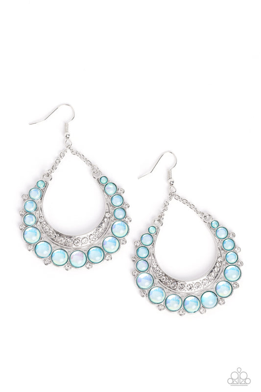 Paparazzi Accessories: Bubbly Bling - Blue Earrings