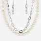 Paparazzi Accessories: Suburban Yacht Club - White Necklace