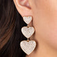 Paparazzi Accessories: Couples Retreat - Gold Earrings