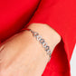 Paparazzi Accessories: Attentive Admirer - White Bracelet
