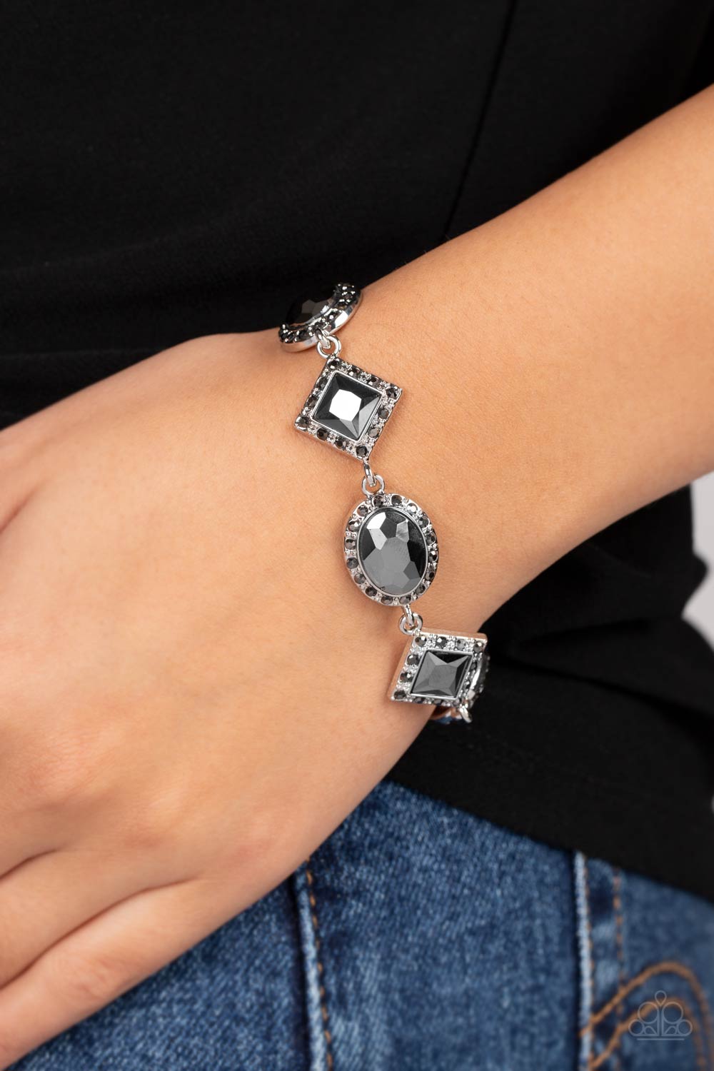 Paparazzi Accessories: Decade of Dazzle - Silver Bracelet