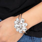 Paparazzi Accessories: DAUNTLESS is More - White Bracelet