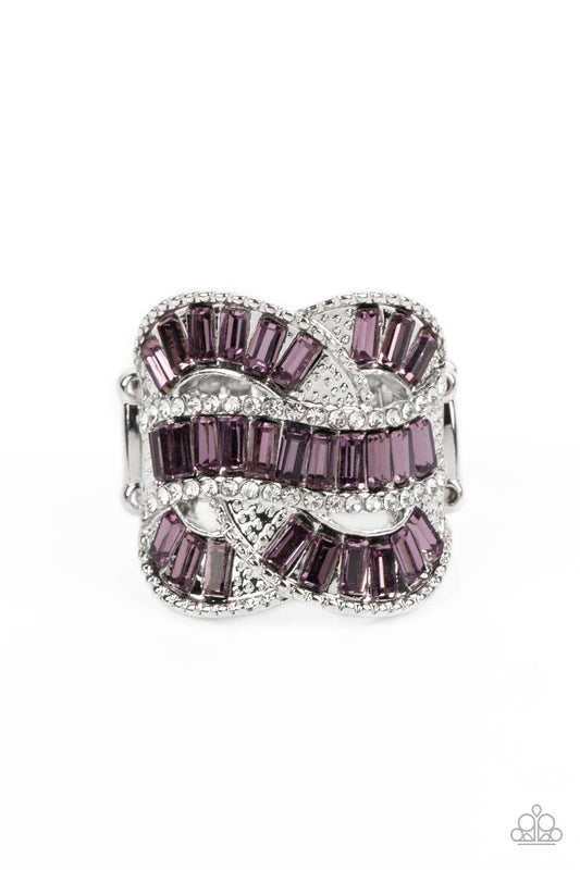 Paparazzi Accessories: Six-Figure Flex - Purple Ring