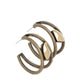 Paparazzi Accessories: Unrefined Reverie - Brass Earrings