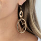 Paparazzi Accessories: Enchanting Echo - Gold Earrings