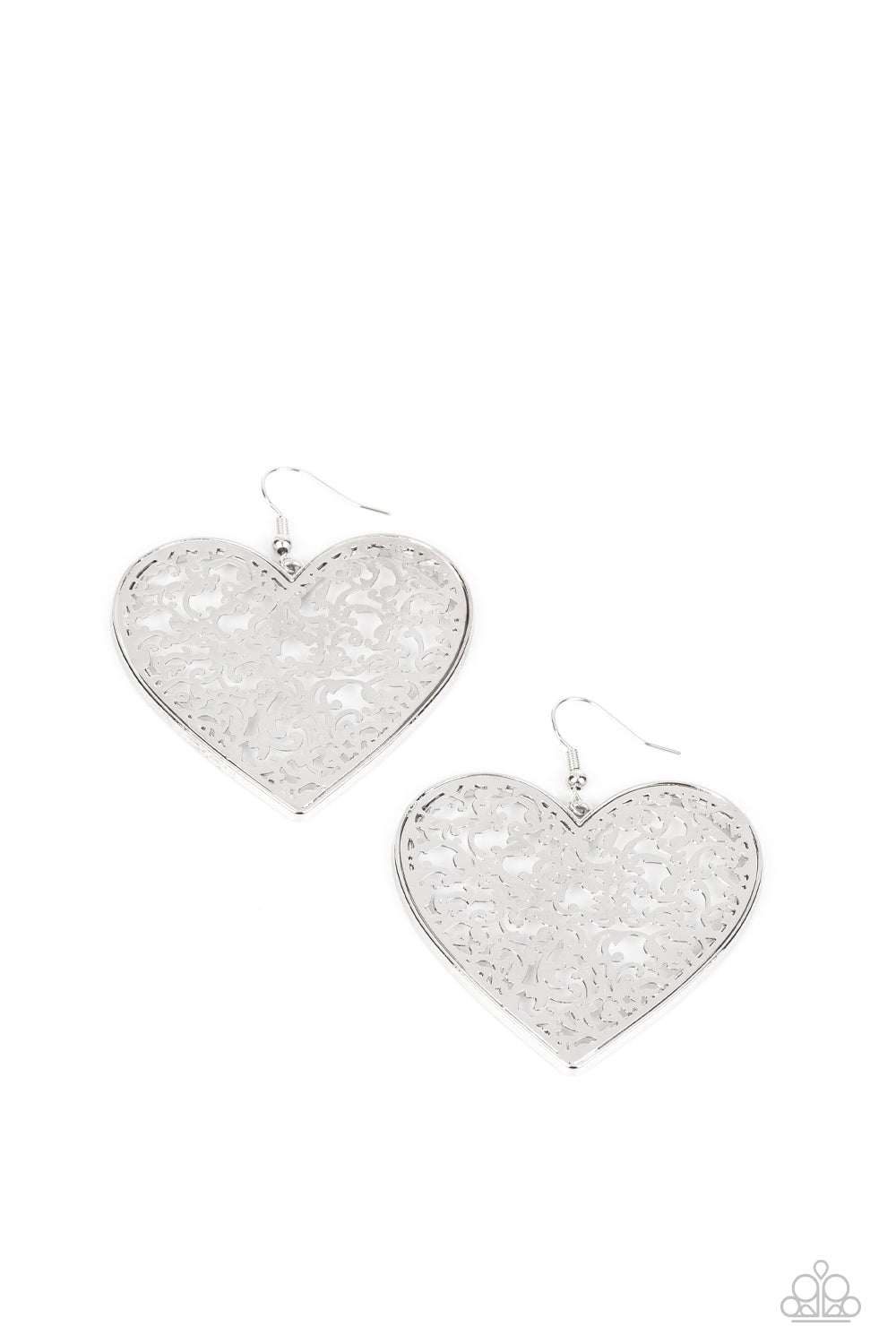 Paparazzi Accessories: Fairest in the Land - Silver Earrings