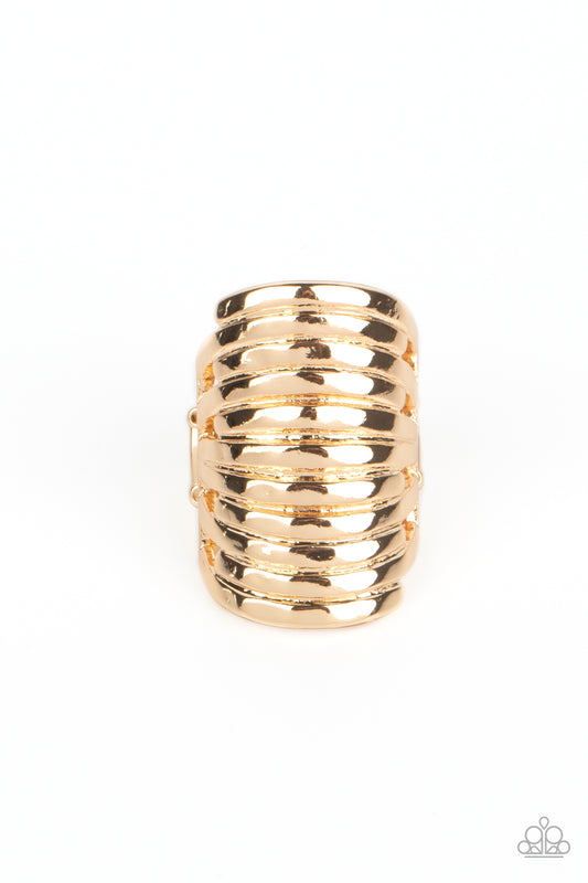 Paparazzi Accessories: Imperial Glory - Gold Ring