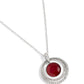 Paparazzi Accessories: Cats Eye Couture - Red Necklace