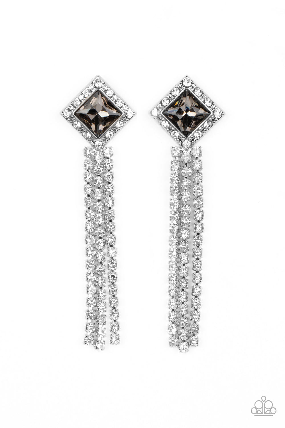 Paparazzi Accessories: Seasonal Sparkle - Silver Earrings