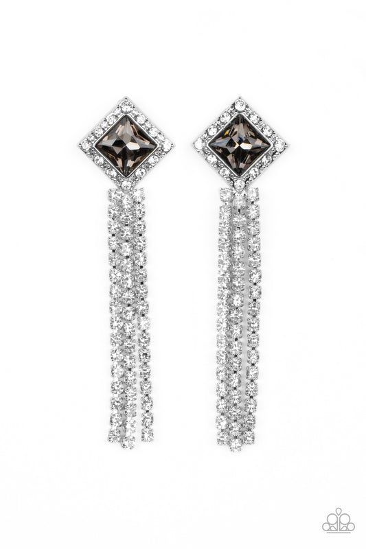 Paparazzi Accessories: Seasonal Sparkle - Silver Earrings