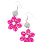 Paparazzi Accessories: Bewitching Botany - Pink Earrings