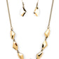 Paparazzi Accessories: Raw Rapture - Brass Necklace