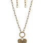 Paparazzi Accessories: Brotherly Love - Brass Necklace