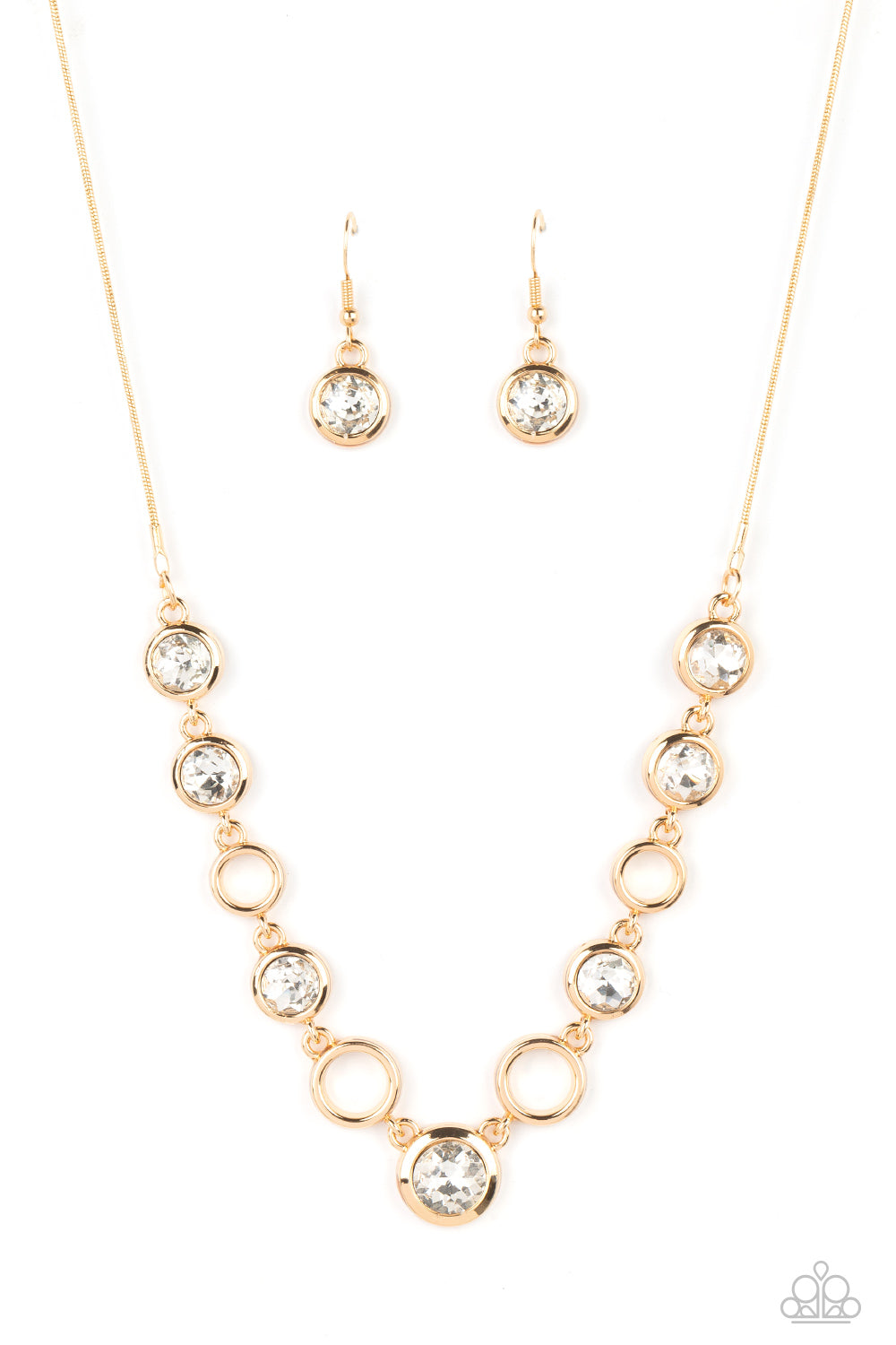 Paparazzi Accessories: Elegantly Elite - Gold Necklace