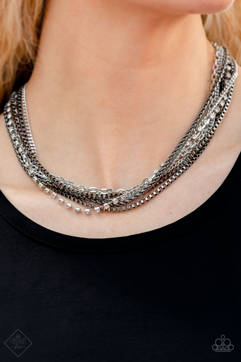 Paparazzi Accessories: Troublemaker Trove - Black Necklace