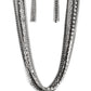 Paparazzi Accessories: Troublemaker Trove - Black Necklace