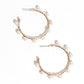 Paparazzi Accessories: Night at the Gala - Gold Earrings