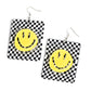 Paparazzi Accessories: Cheeky Checkerboard - Yellow Earrings