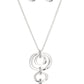 Paparazzi Accessories: Tranquil Trickle - Silver Necklace