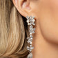 Paparazzi Accessories: LIGHT at the Opera - White Earrings