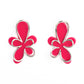 Paparazzi Accessories: Glimmering Gardens - Pink Earrings