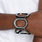 Paparazzi Accessories: Opulent Ovals - Black Bracelet