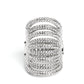 Paparazzi Accessories: Rippling Rarity - White Ring