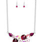 Paparazzi Accessories: Round Royalty - Pink Necklace