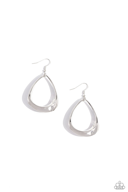 Paparazzi Accessories: Subtle Solstice - Silver Earrings