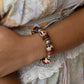 Paparazzi Accessories: Warped Wayfarer - Brown Bracelet