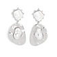 Paparazzi Accessories: Rippling Rhapsody - White Earrings