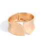 Paparazzi Accessories: Sheared Sass - Gold Bracelet