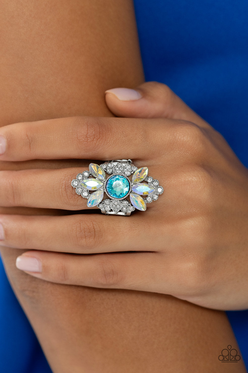 Paparazzi Accessories: GLISTEN Here! - Blue Ring