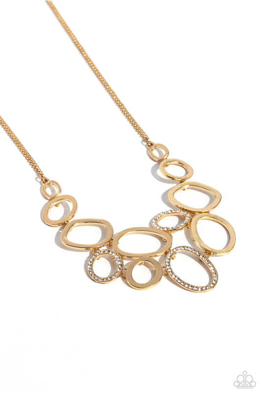 Paparazzi Accessories: Limelight Lead - Gold Necklace