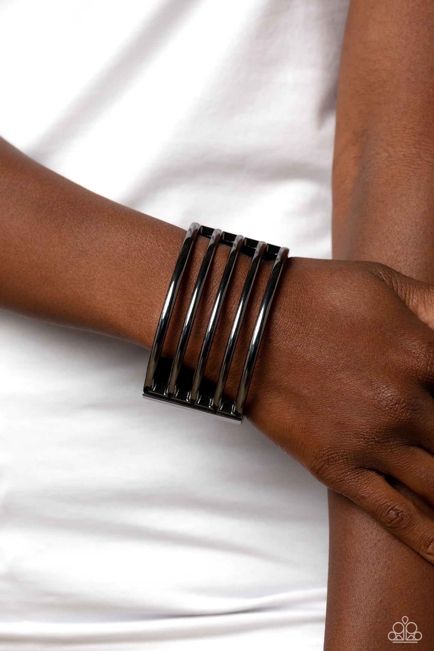 Paparazzi Accessories: Wayward Warrior - Black Bracelets