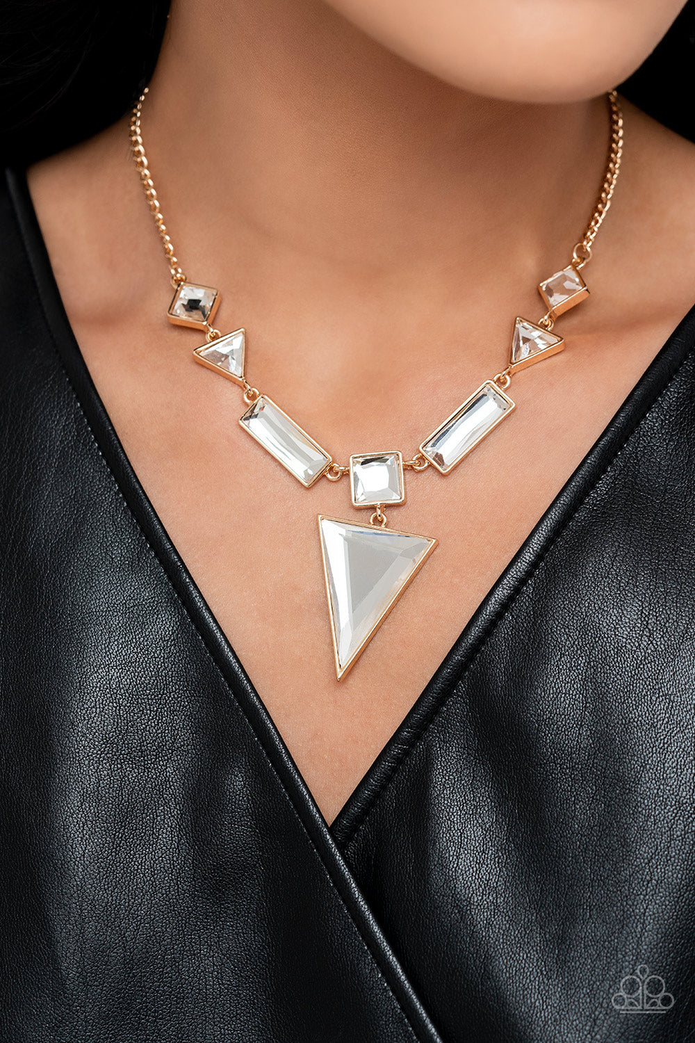 Paparazzi Accessories: Fetchingly Fierce - Gold Necklace