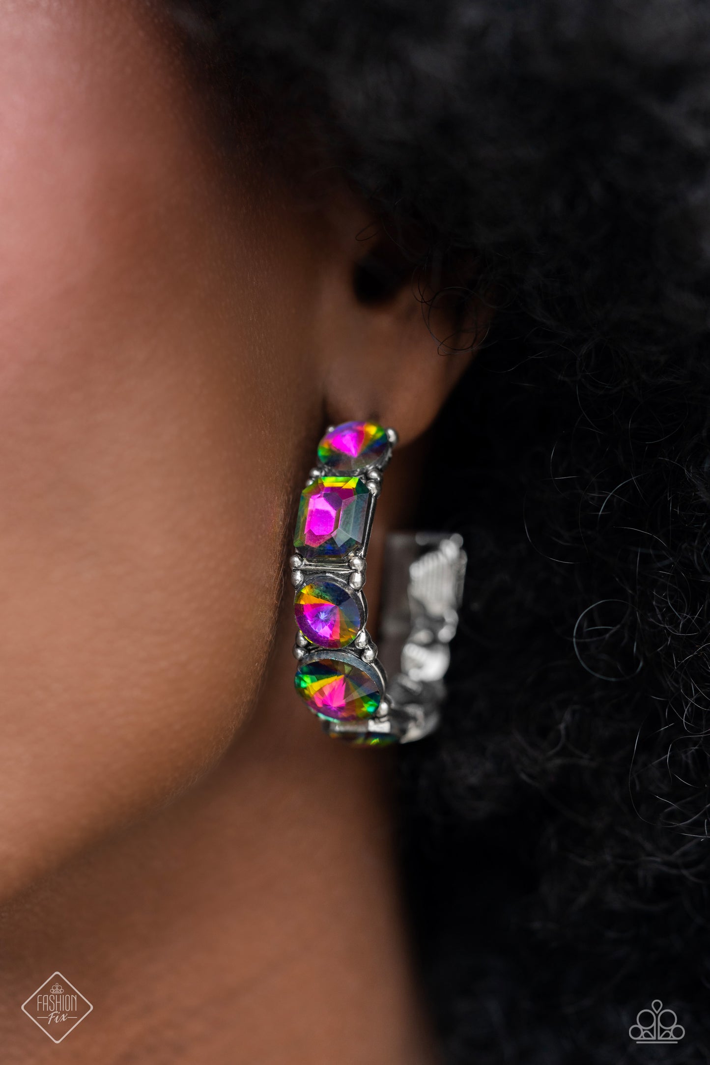 Paparazzi Accessories: Blazing Bow - Multi Earring