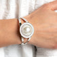 Paparazzi Accessories: Put On The GLITZ - White Bracelet