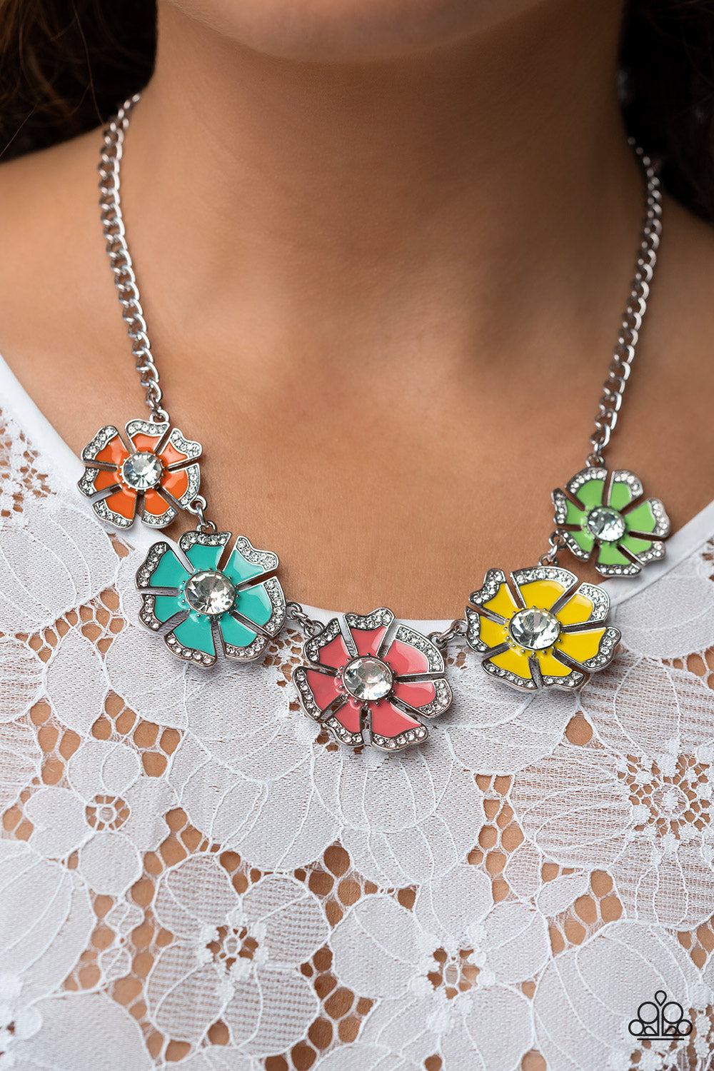 Paparazzi Accessories: Playful Posies - Multi Necklace