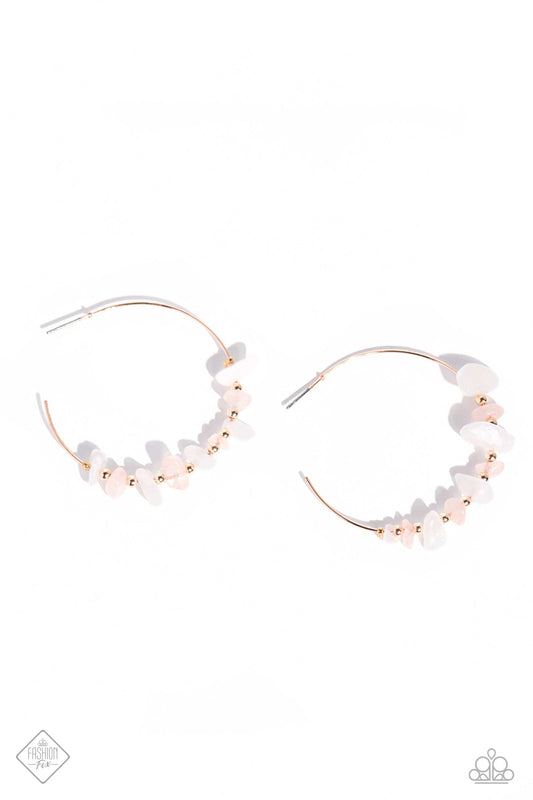 Paparazzi Accessories: Euphoric Enjoyment - Rose Gold Earrings