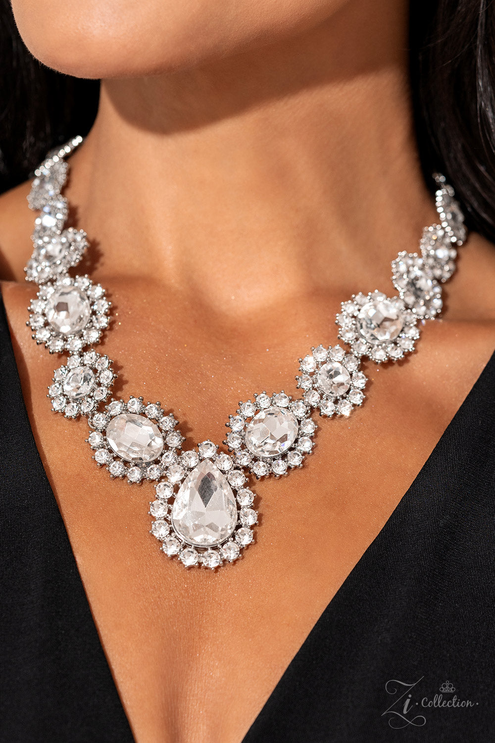 Paparazzi Accessories: Everlasting - White Zi Collection Necklace