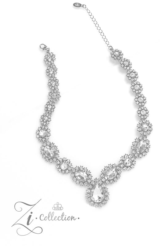 Paparazzi Accessories: Everlasting - White Zi Collection Necklace