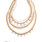 Paparazzi Accessories: Aristocratic - Gold Zi Collection Necklace