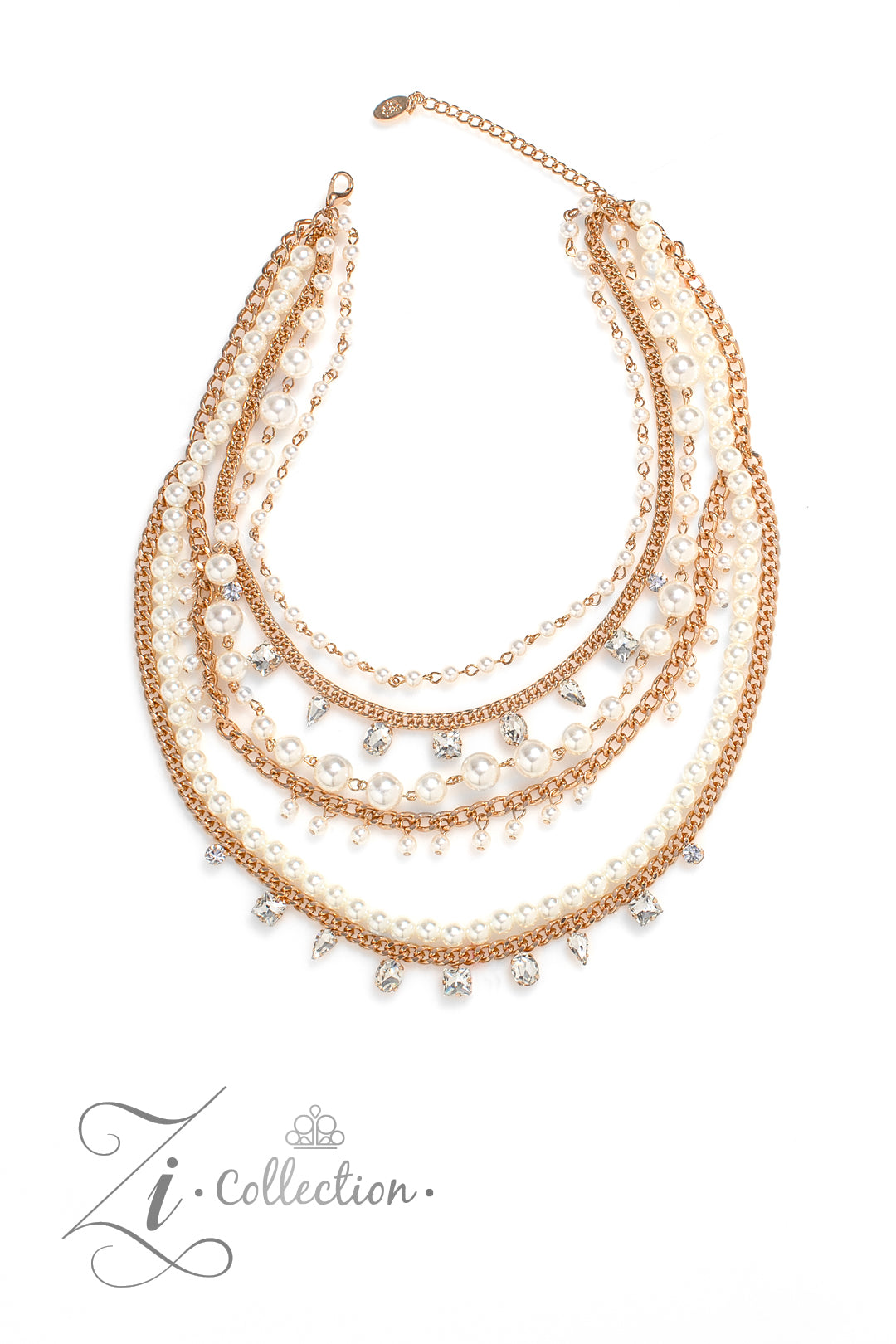 Paparazzi Accessories: Aristocratic - Gold Zi Collection Necklace