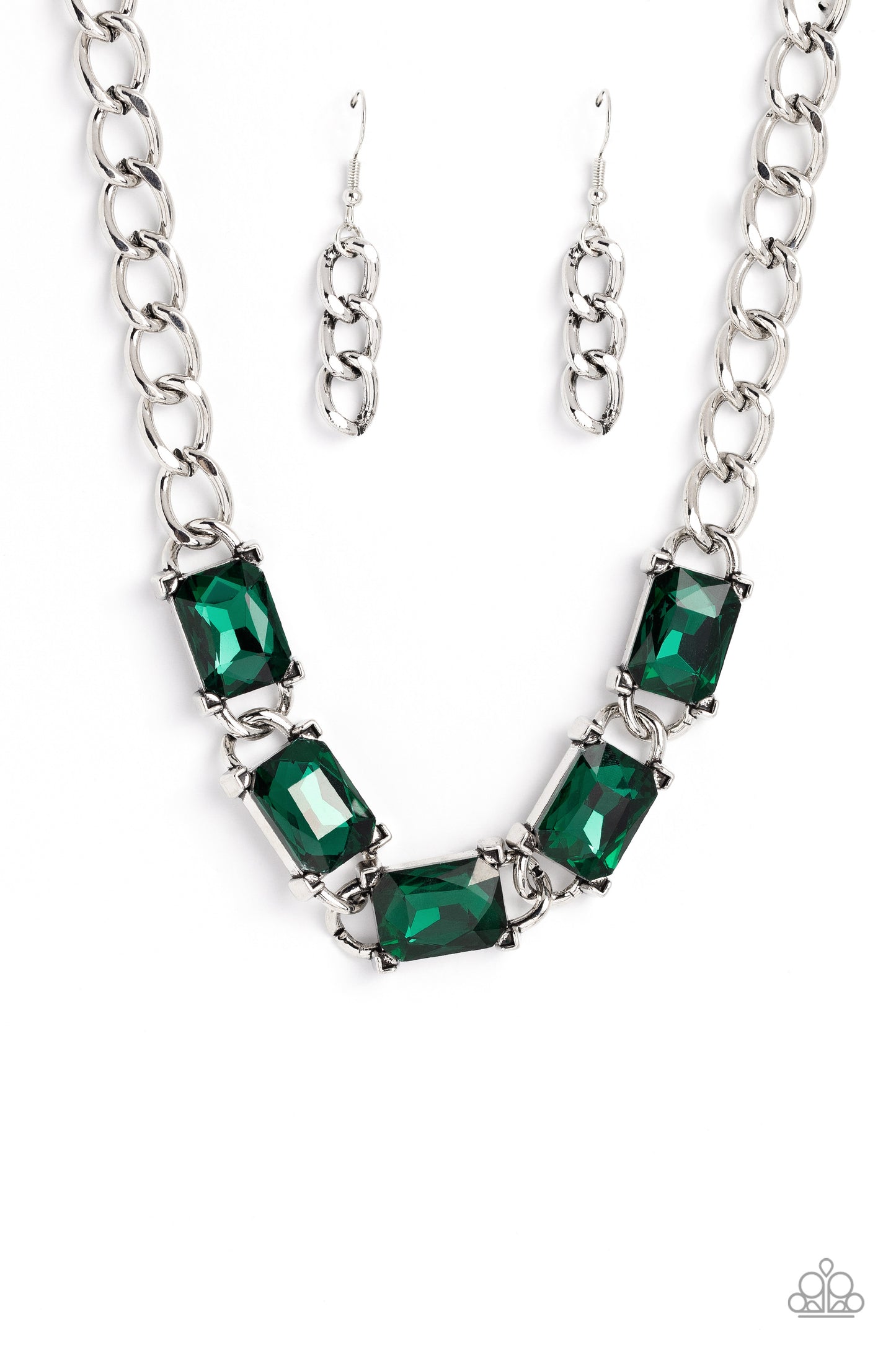 Paparazzi Accessories: Radiating Review - Green Necklace