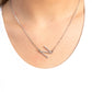 Paparazzi Accessories: INITIALLY Yours - N - White Necklace