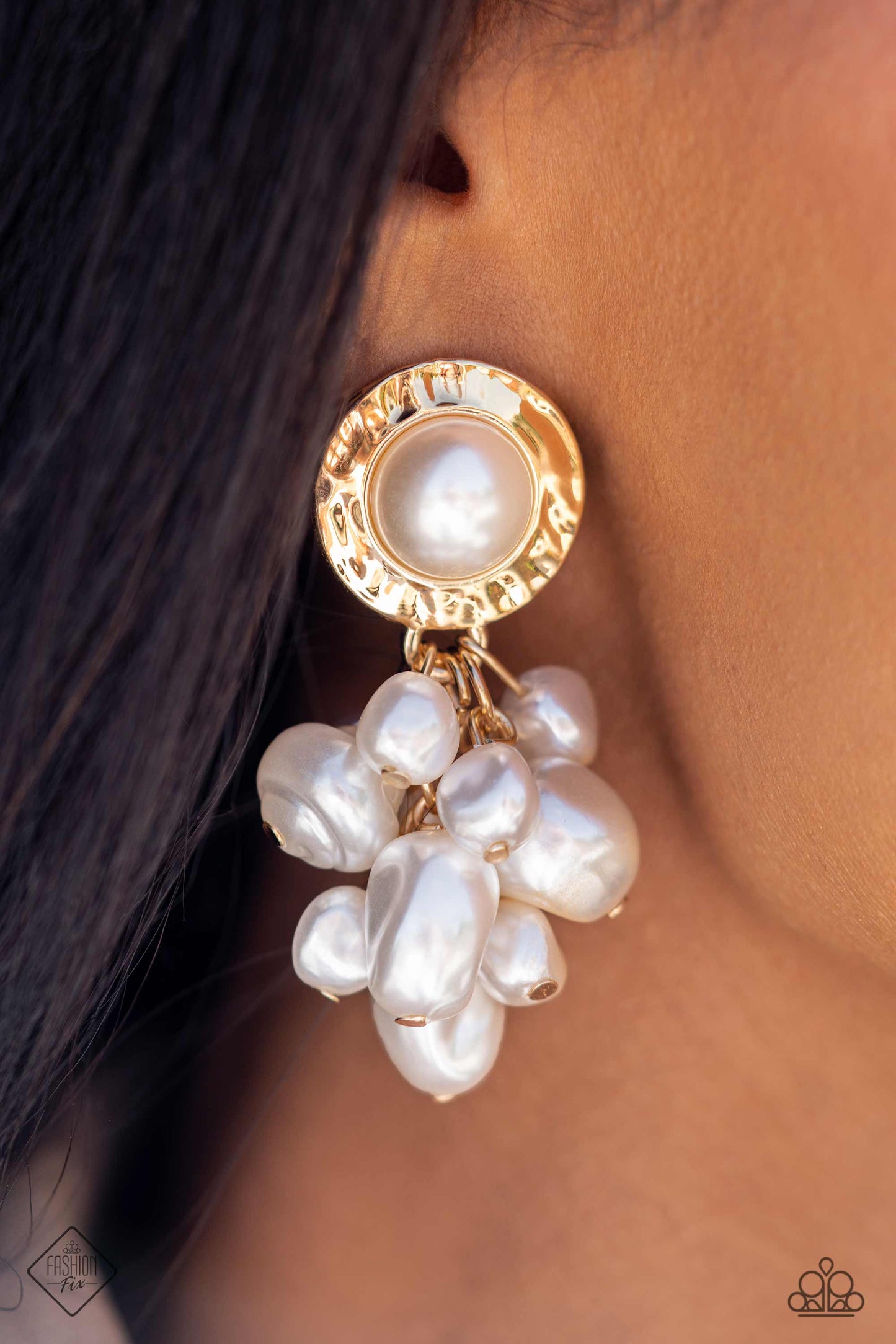 Paparazzi Accessories: Long Time No SEA - Gold Earrings